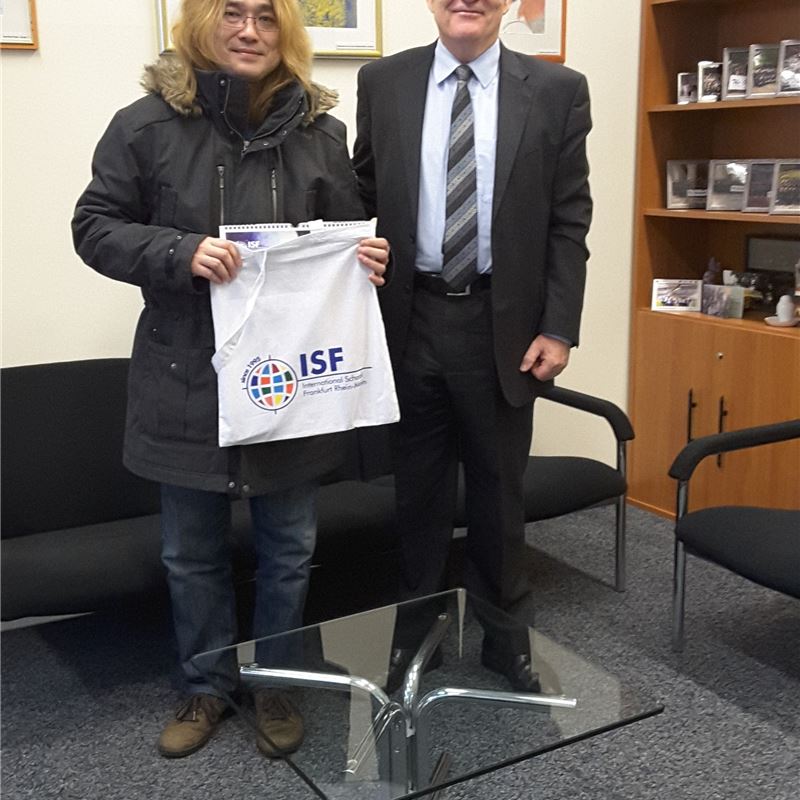 International Visitors come to ISF